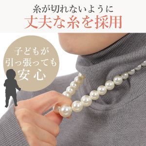 LunArts パールネックレス 2連 ピアス セット