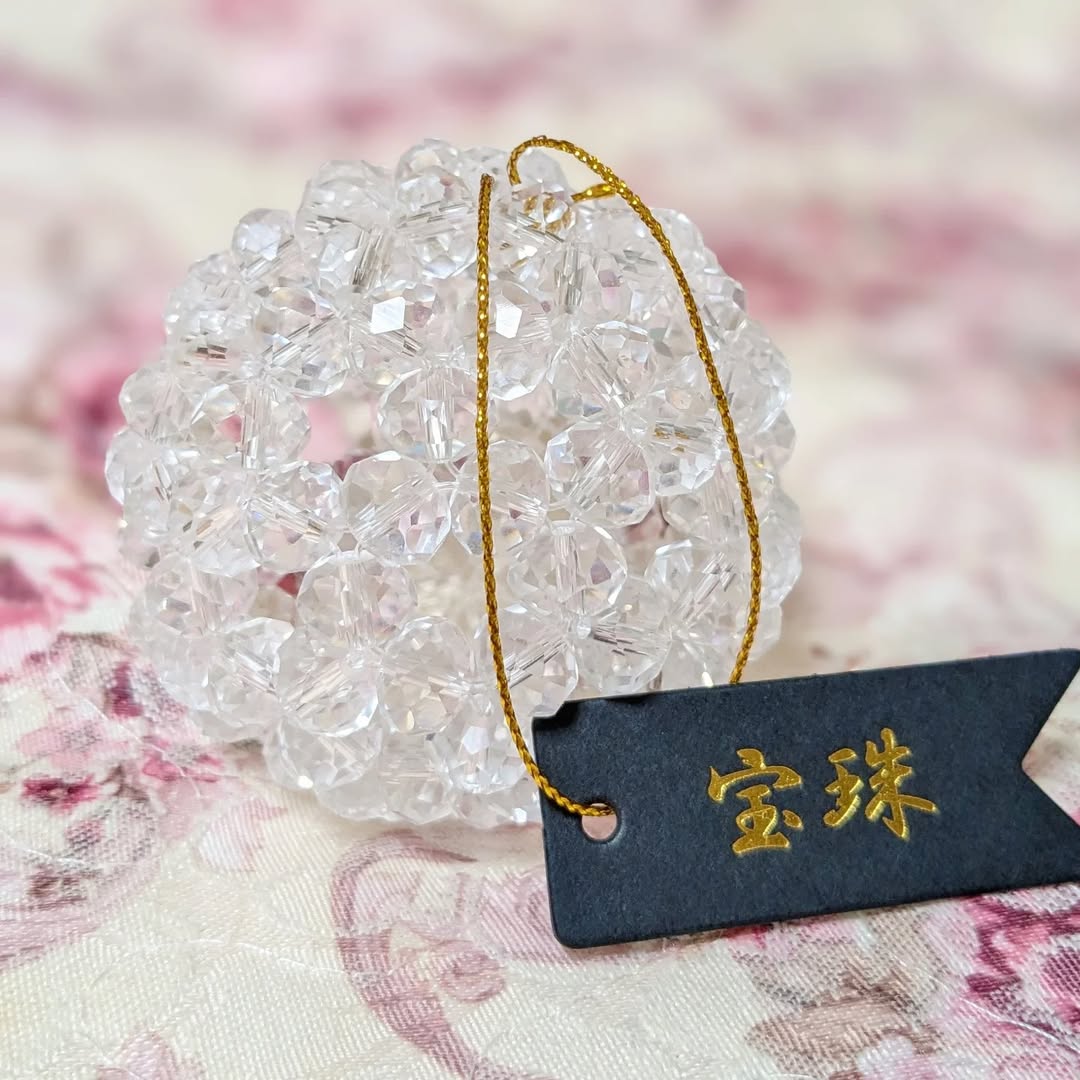 宝珠 天然石 5A 水晶 フラーレン バッキーボール 大サイズ 120個