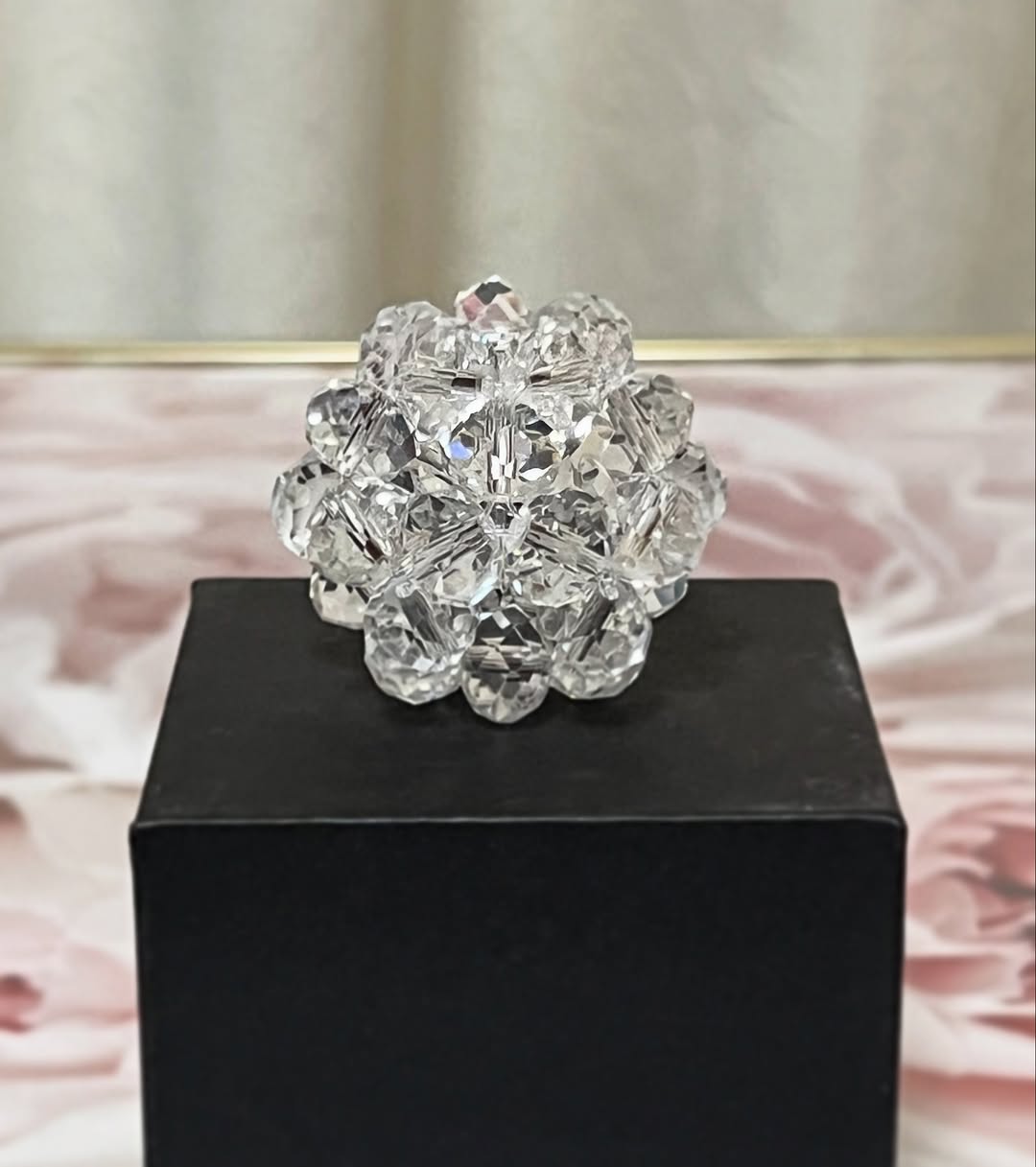 宝珠 天然石 5A 水晶 フラーレン バッキーボール 小サイズ 30個