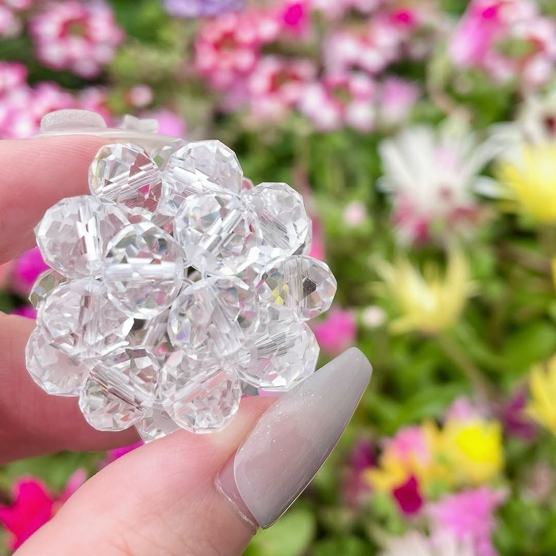 宝珠 天然石 5A 水晶 フラーレン バッキーボール 小サイズ 30個