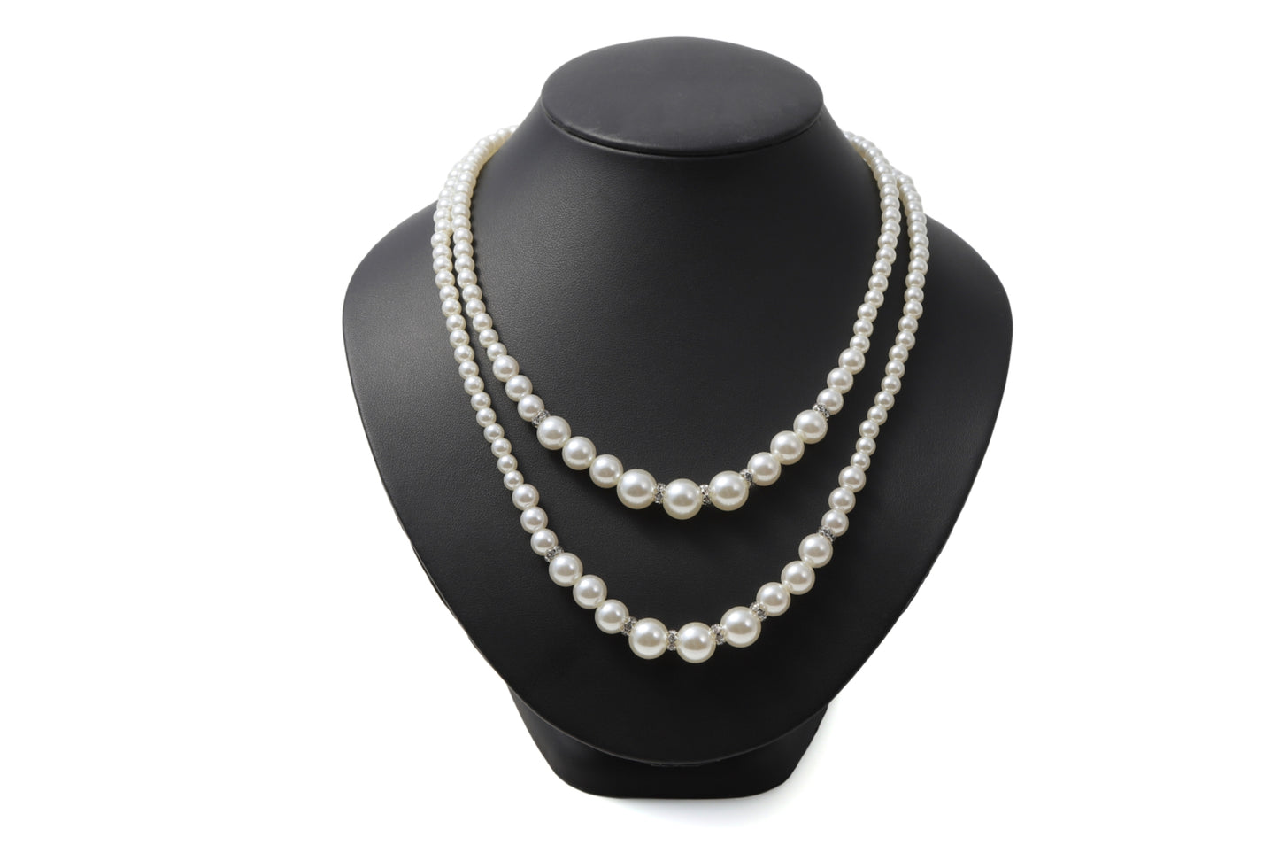 LunArts パールネックレス 2連 ピアス セット